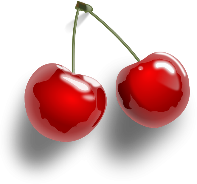 Realistic Clipart Fruit - Cherry Transparent (700x700)