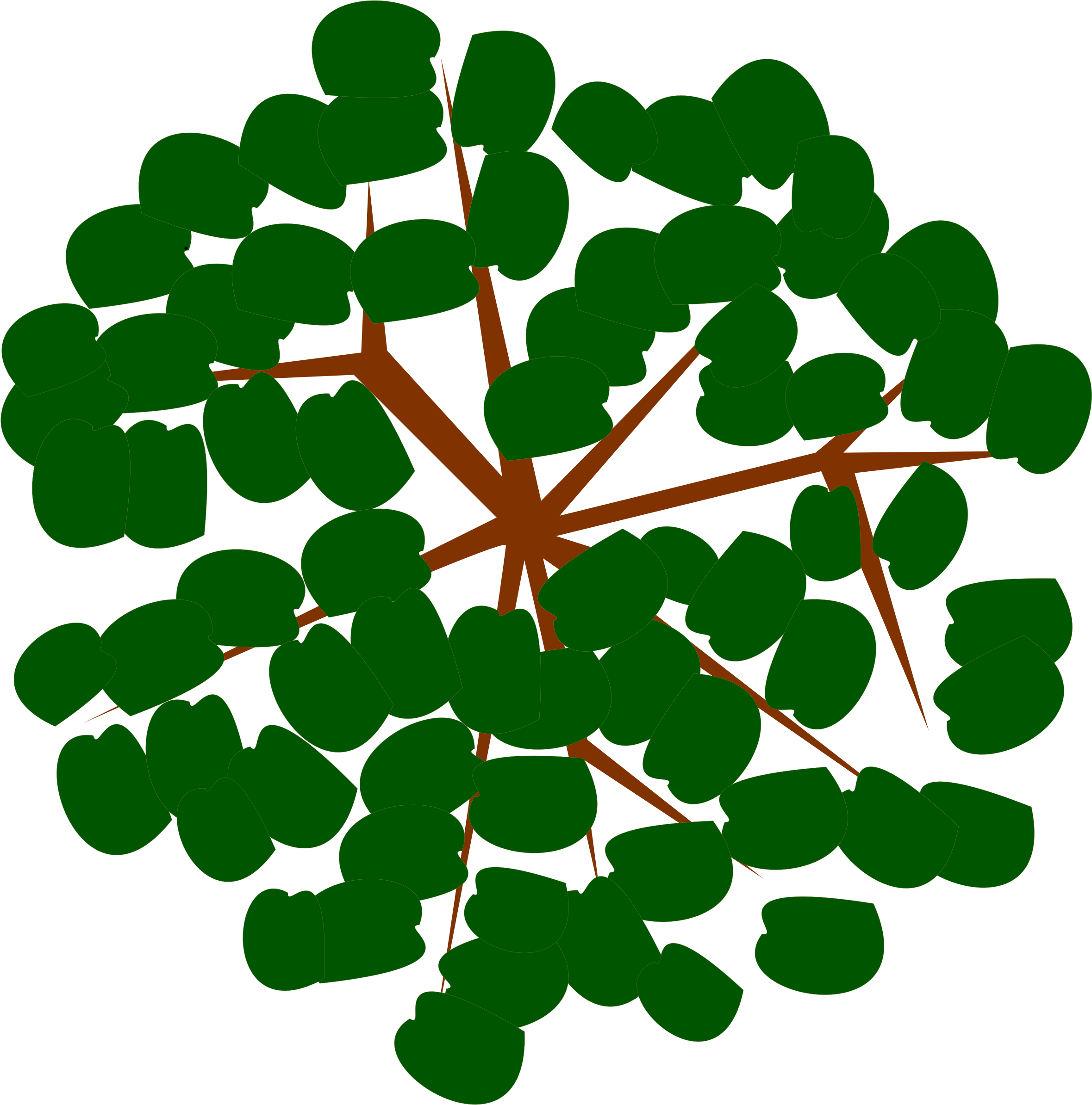 Get tree. Дерево трилистник. Куст символ. Дерево с зелеными листьями елочками. Иконка кустика тропинки