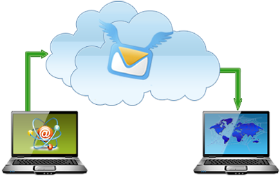 Smtp Server - Orange Laptop Tote Bag, Adult Unisex, Natural (452x275)