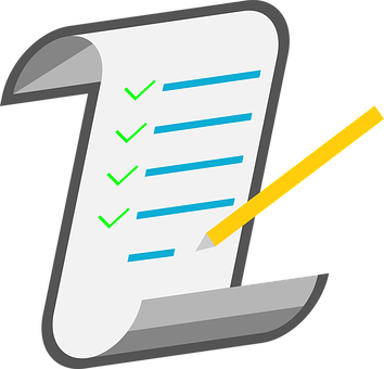 Checklist Icon Notes Checklist Checklist C - Checklist Clipart (354x340)