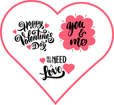 Valentine's Day Design Pack Svg Download - Simple & Inspiring All You Need Is Love Ceramic (479x443)