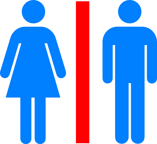 Toilet Clipart - Women More Stress Than Men (600x551)