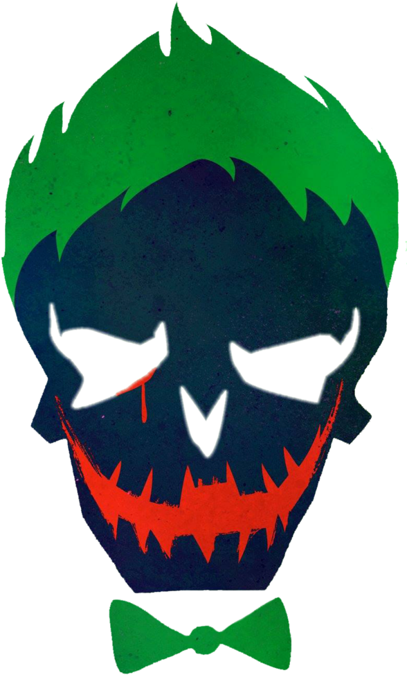Joker Png By Alottaoficial By Alottaoficial - Joker Stickers Suicide Squad (600x985)