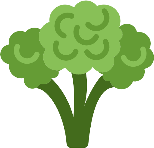 Broccoli Free Icon - Broccoli Icon (512x512)