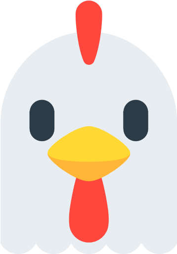 Emoji Clipart Chicken - Cartoon (512x512)