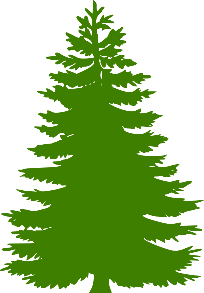 Tree Lux Clip Art At Clipart Library - Pine Tree Silhouette (888x1280)