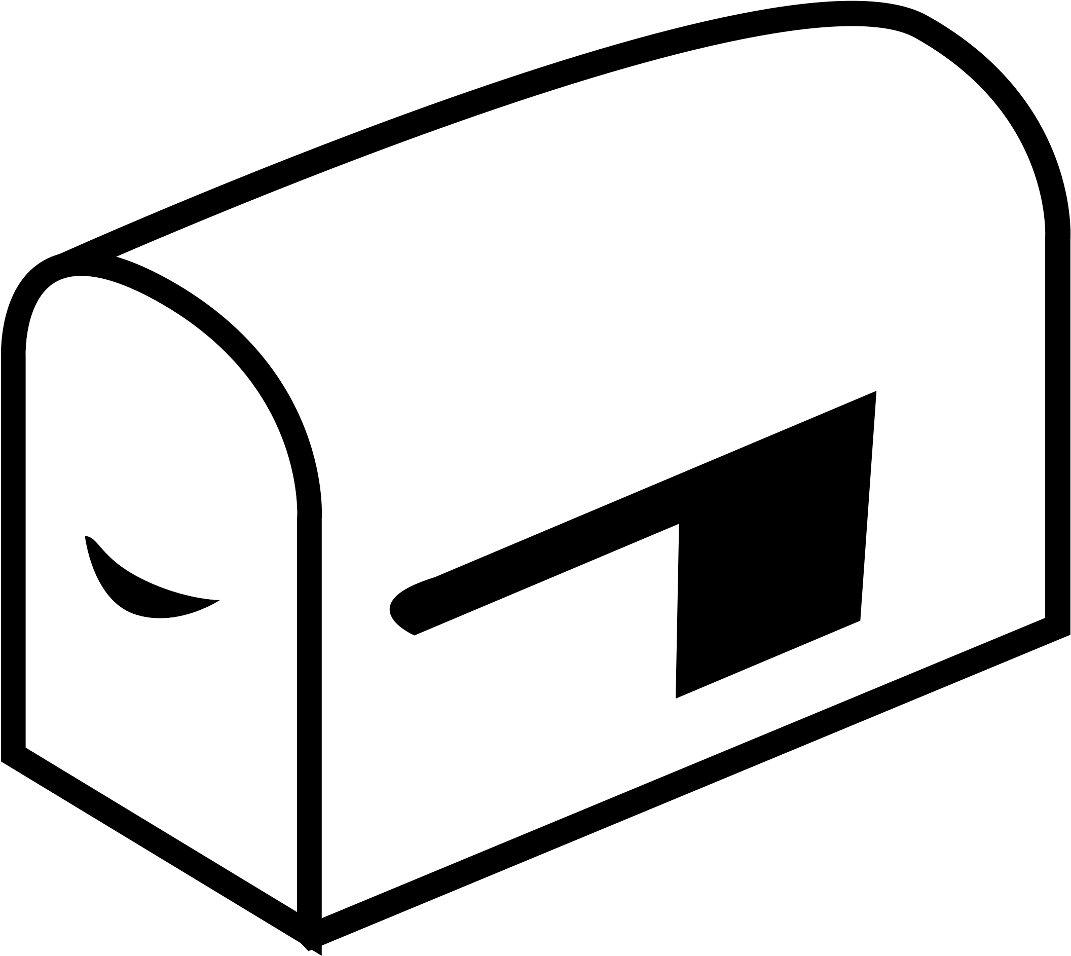 Big Image - Easy To Draw Mailbox (2400x2400)