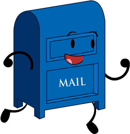 Mailbox Pose - Bfdi Mailbox (473x459)
