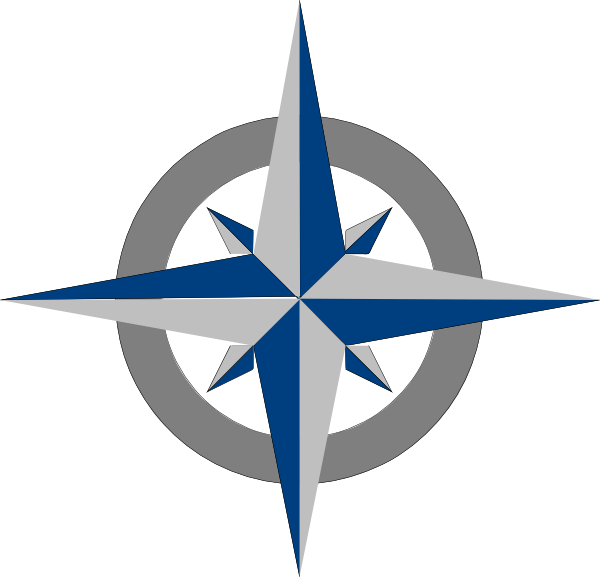 Compass Rose Clip Art (600x577)