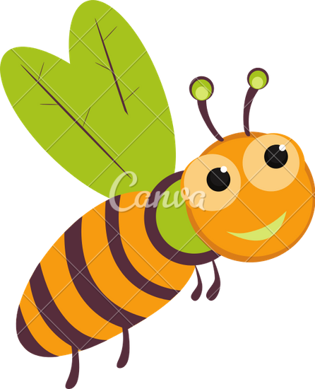 Cute Cartoon Bee Full Hdq Pictures - Mobile Phone (446x550)