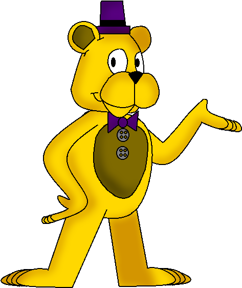 Fredbear Cartoon By Supermariojustin4 - Cartoon (515x624)