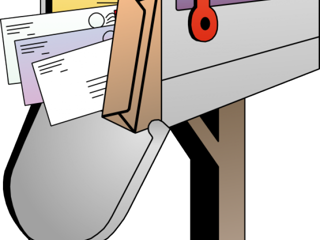 Mailbox Clipart Full Mailbox - Mailbox Clipart (640x480)