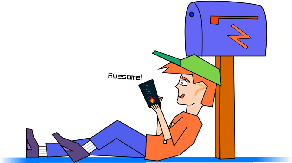 Waiting By The Mailbox By Vectorlightning - Comics (1024x768)