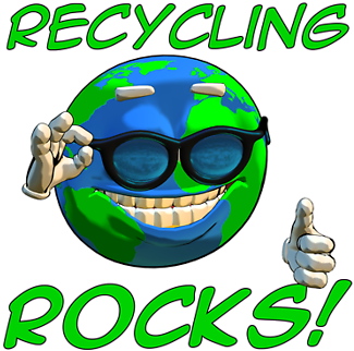 Recycling Rocks T-shirts, Hoodies Gifts - Recycling Rocks! Greeting Card (350x350)
