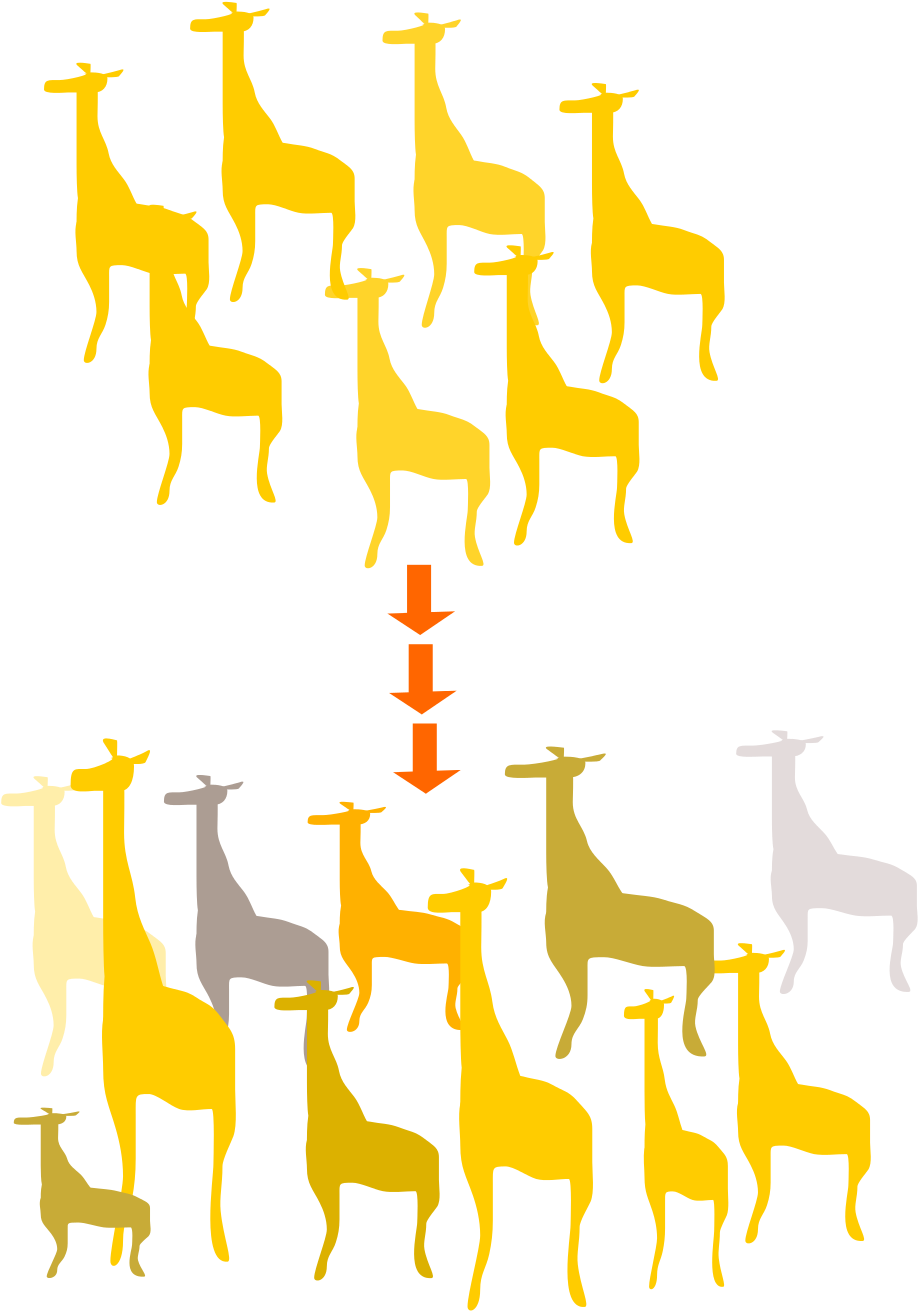 Welcome Giraffe Cliparts 22, Buy Clip Art - Variation (1000x1386)