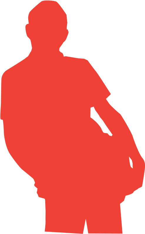 Get Notified Of Exclusive Freebies - Silueta De Hombre Modelo En Png (492x800)