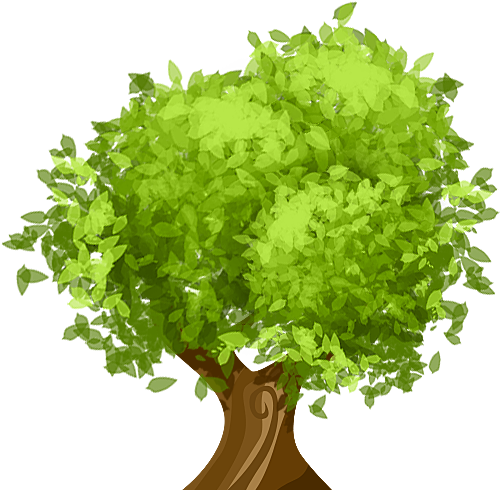 The Game Creators Forum - Cartoon Tree With Leaves (500x500)