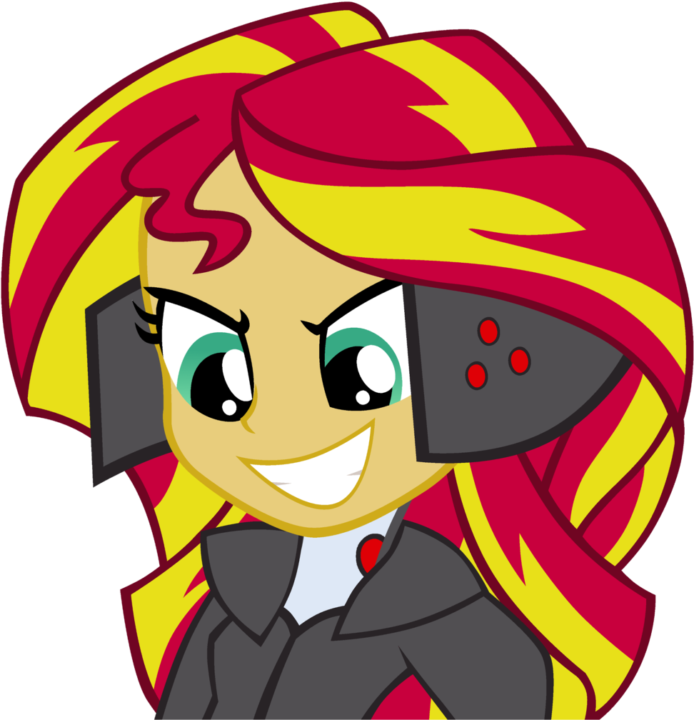 @zahnrad Nah Sundowner's Already Taken - Mlp Sunset Shimmer Cell Phone (1024x1024)