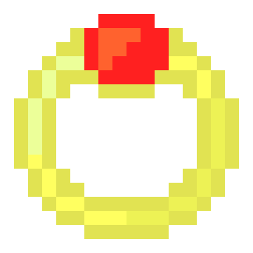Ring Pixel Art From The Basic Pack Of Picroad - Rotating Question Mark Gif (360x360)