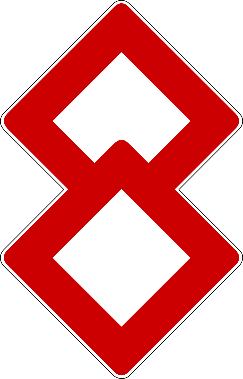 Open - Traffic Sign (1000x1561)