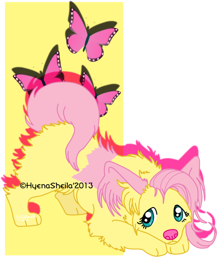 Fluttershy As Papillon Dog By Star X - Cartoon (1024x933)