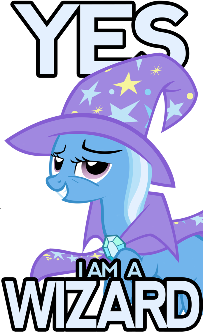 Post Ponies Outside Ponytime &gt - Great And Powerful Trixie Vector (695x1150)