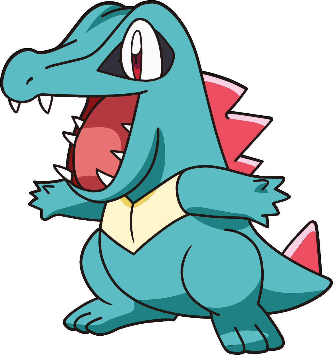 Resultado De Imagem Para Totodile - Pokemon Totodile (1167x1247)