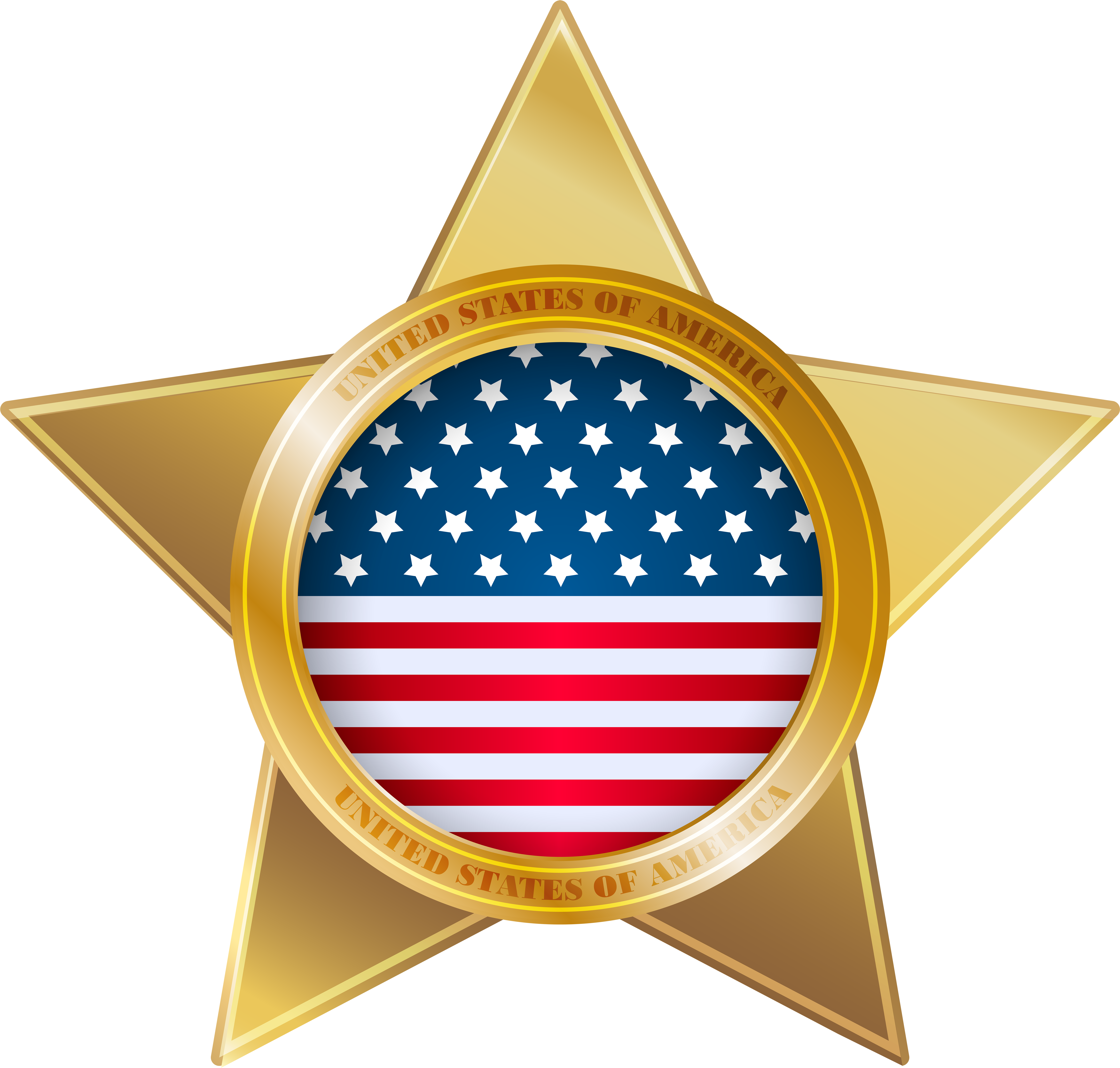 American Star Png Clip Art Image - American Star Png (7000x6675)