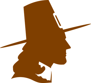 Danksagung, November, Pilger, Mayflower - Thanksgiving Vector Art Png (371x340)