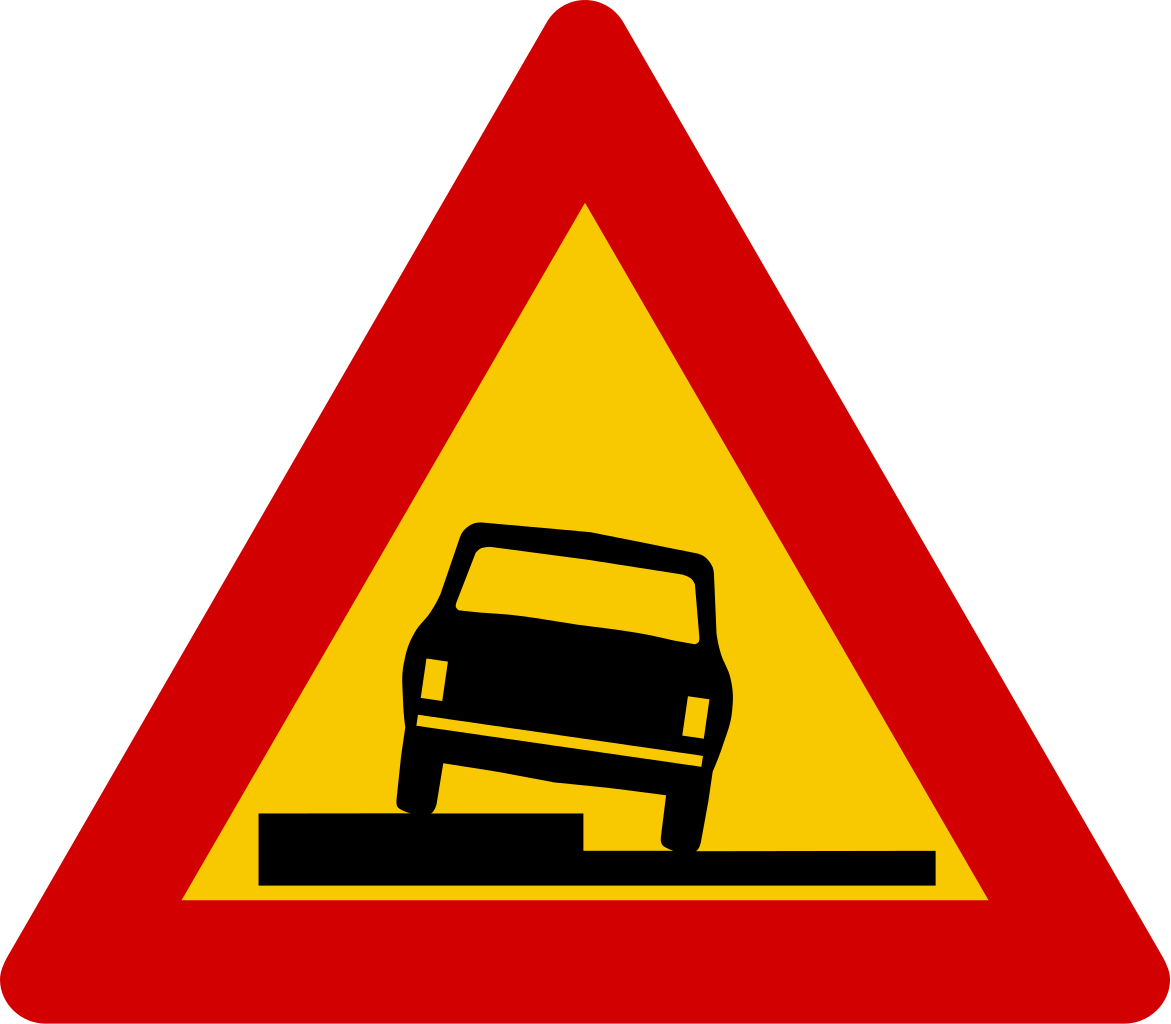 Iceland Road Sign A28 - Clipart No Work (2000x1750)