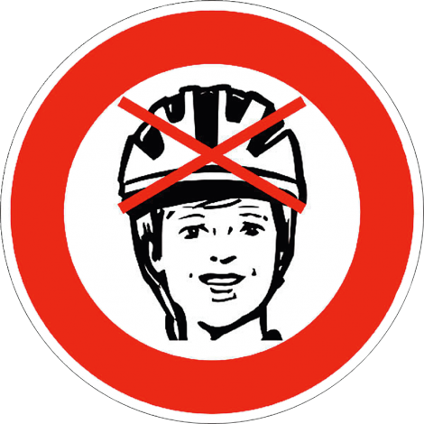 "spielgeräte Mit Helm Beklettern Verboten" - Sign (470x470)