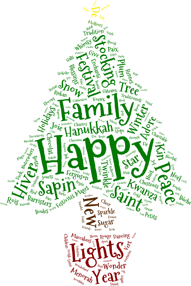 Green Bauble Hy Holidays Card Birthday Greeting Cards - Christmas Tree (672x1000)