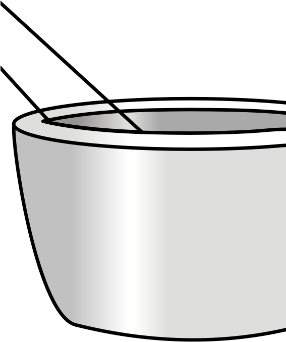 Mortar With Pestle Clip Art - Mortar (566x800)