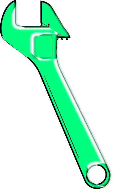 Wrench1 Clip Art At Clkercom Vector Online Royalty - Clip Art (360x601)