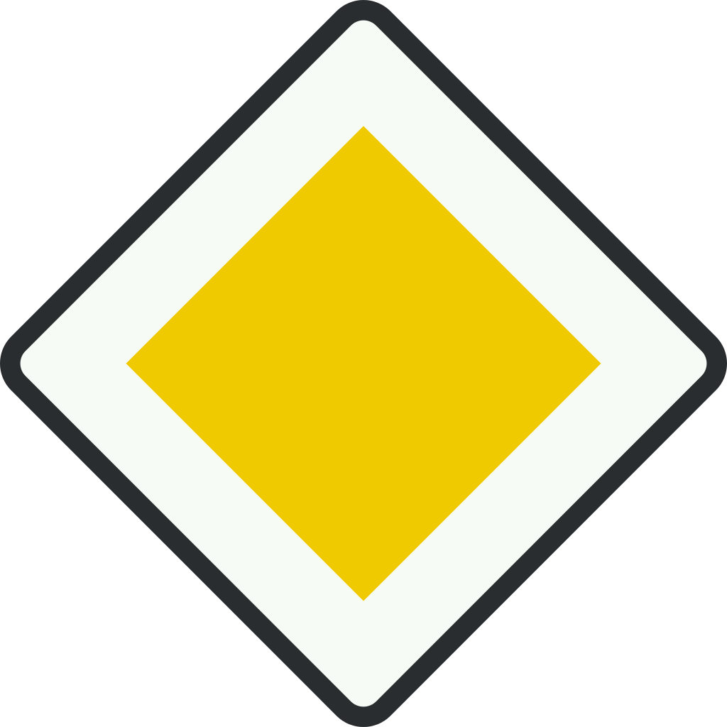 Nederlands Verkeersbord B1 - Dare La Precedenza Cartelli (1024x1024)
