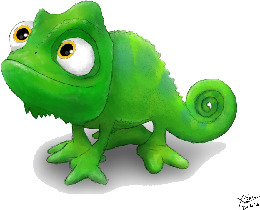 Cameleon Clipart Pascal - Pascal Chameleon Png (1024x826)