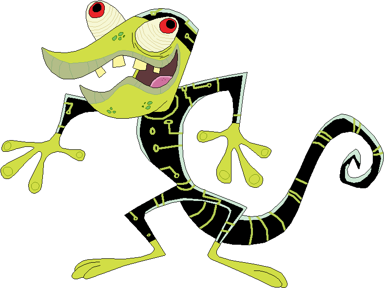It Is I, The Chameleon By Mollyketty - Tuff Puppy The Chameleon.