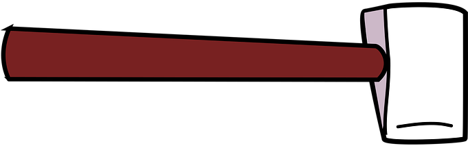 Axt, Häcksler, Beil, Werkzeug - Clip Art (680x340)