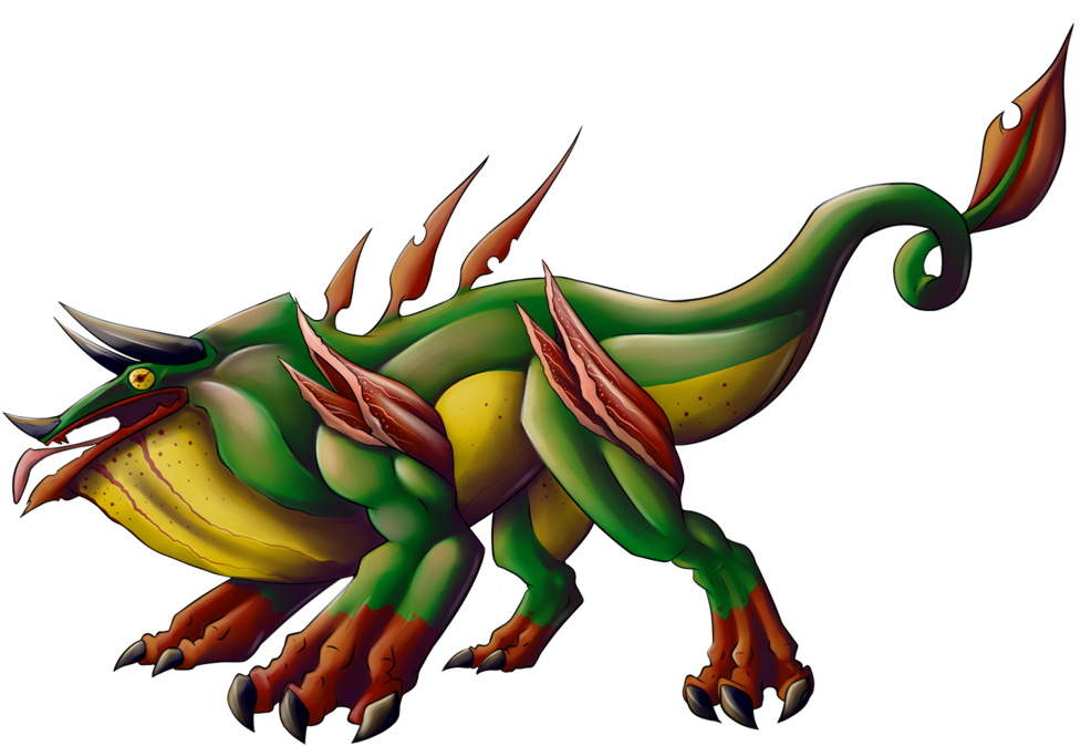 Pitcher Chameleon By Undeadkitty13 - Illustration (1024x737)