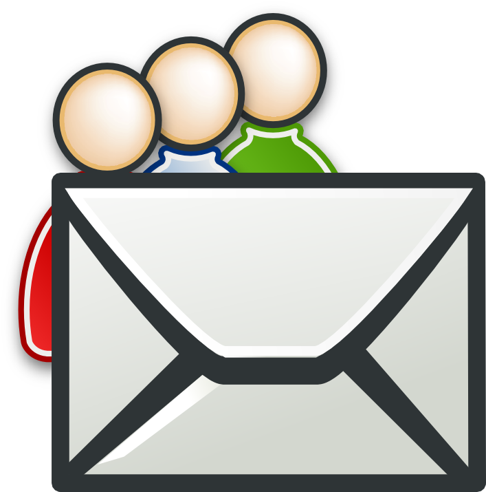 Email Group Icon Png (720x720)