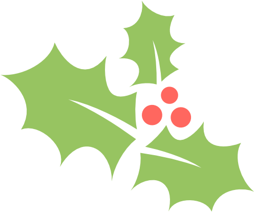 Pixel - Noteworthy Collections Mistletoe Square Snap Stamp (512x512)