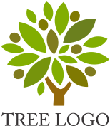 Vector Nature Tree Logo Inspirations Download - Free Tree Logo (389x346)