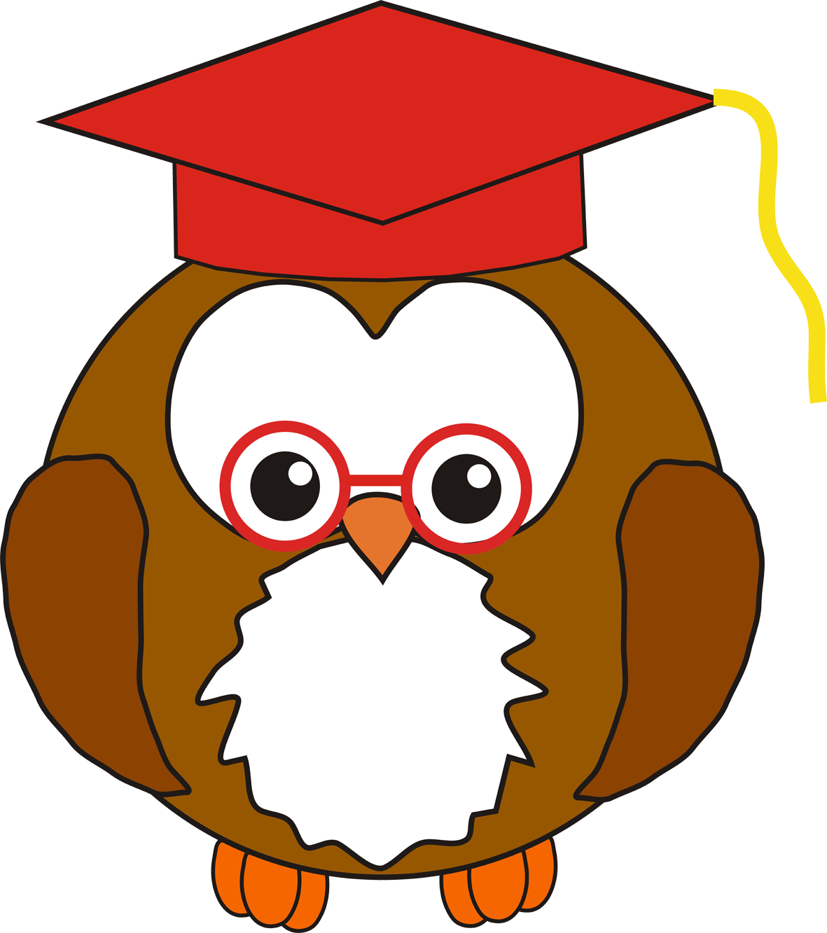 Startseite - Clipart Eule Brille (1181x1333)