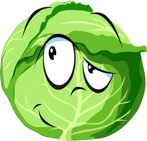 Cartoon Légume - Smiley Emoticone Clipart Cartoon (470x450)