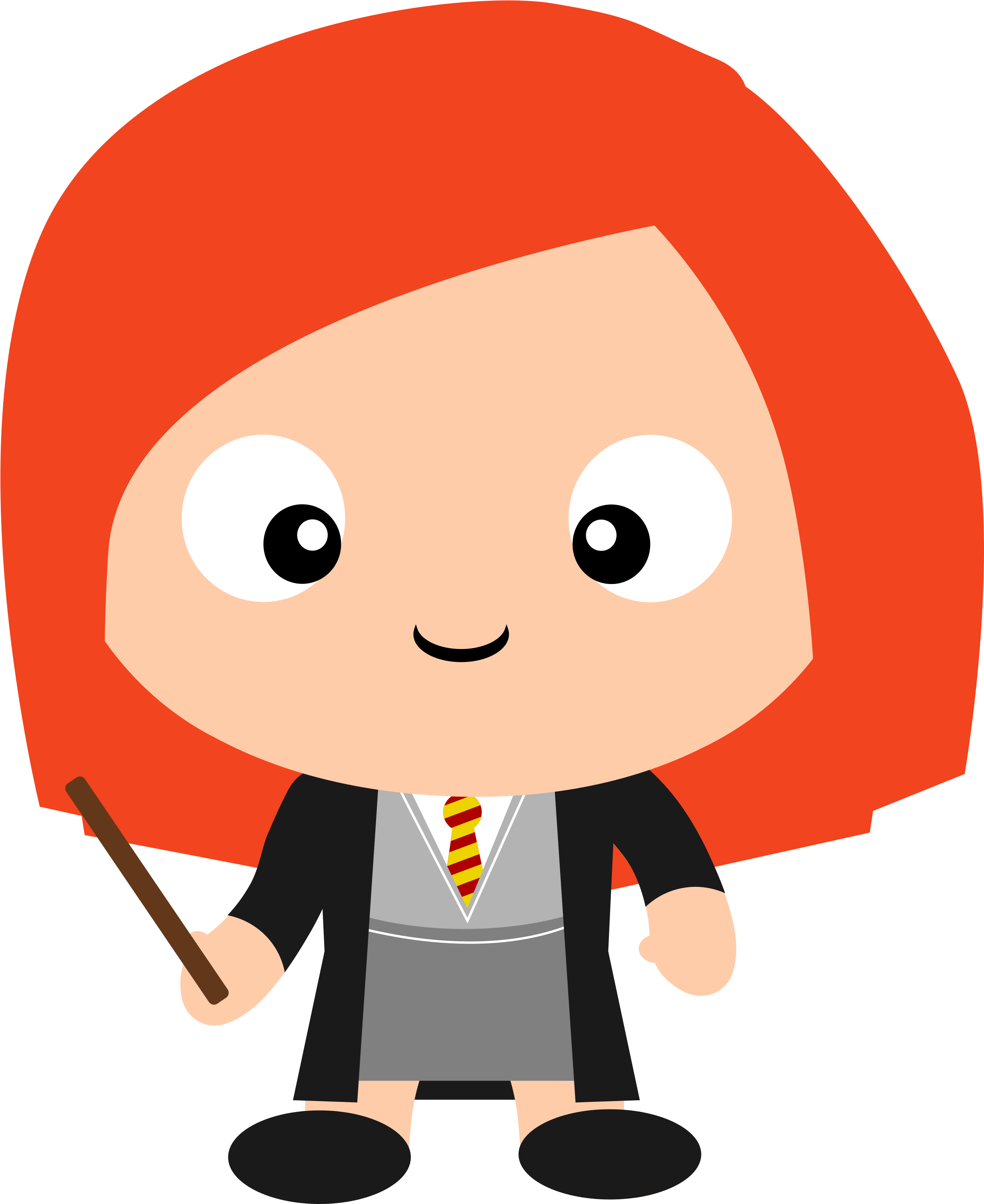 Ginny Weasley From Harry Potter - Harry Potter Clip Art (2550x3300)