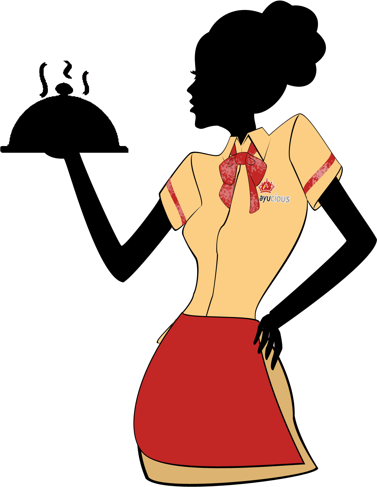 Waitress Png - Waitress Png (1336x1683)