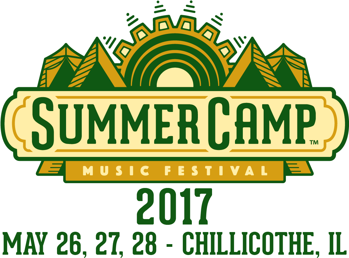 Gorgeous Summer Camp Music Festival Logoyeardates Citygreen - Summer Camp Festival 2018 (1200x871)