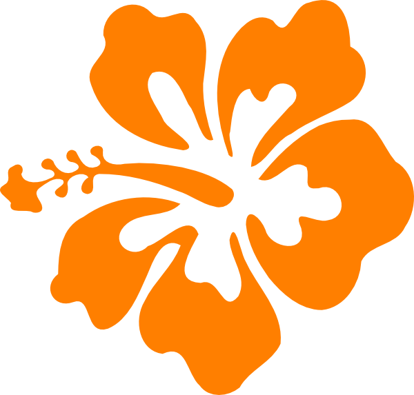 Hibiscus Clip Art (600x573)