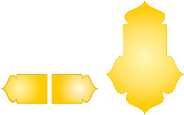 Celebration Vector Png Images - Vector Islamic Frame Png (637x398)