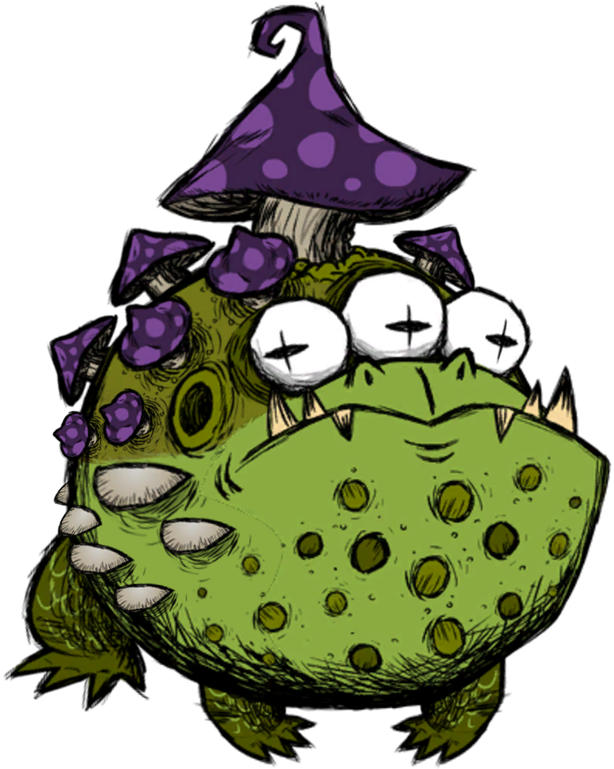 Toadstool - Don T Starve Together Toadstool (1210x1519)